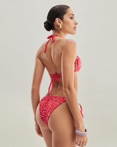 Hoge Kwaliteit Custom Bloemenprint Strappy Strik Design Driehoek Bikini Voor Vrouwen Plus Size Badpakken Groothandel Voor Strand - Product Image 5