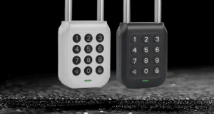 Nummer Code Lock Digital Wasserdichtes quadratisches Vorhänge schloss Kombination Vorhänge schlösser Abdeckung Zubehör Zugangscode Verriegelte Sicherheits tür - Product Image 4