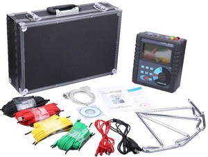 XZH testi yüksek hassasiyetli 2/3 tel 4 dijital geniş LCD ekran dijital zemin direnç TEST aleti - Product Image 6