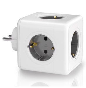 BAJO MOQ Smart Multi función enchufe eléctrico 5 vías enchufe eléctrico UE móvil multi enchufe Cubo de alimentación para la venta - Product Image 1