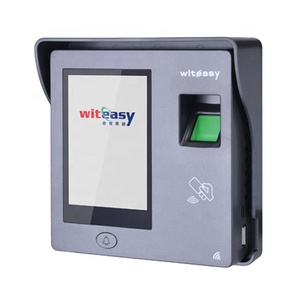 Porta di controllo di accesso con ID lettore di smart card e lettore di impronte digitali TCP IP di rete di riconoscimento di impronte digitali e la password M11