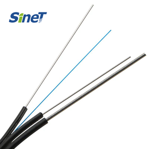 สายแพแบน2core FTTH 4core LC UPC APC 10M 20M 30m 50m 100M สาย FTTH Patch พร้อมตัวเชื่อมต่อ SC APC ความยาวคลื่น1310nm