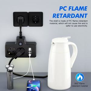 2025工厂快速充电器USB电源插座热卖夜灯带插座插头带插座 - Product Image 4