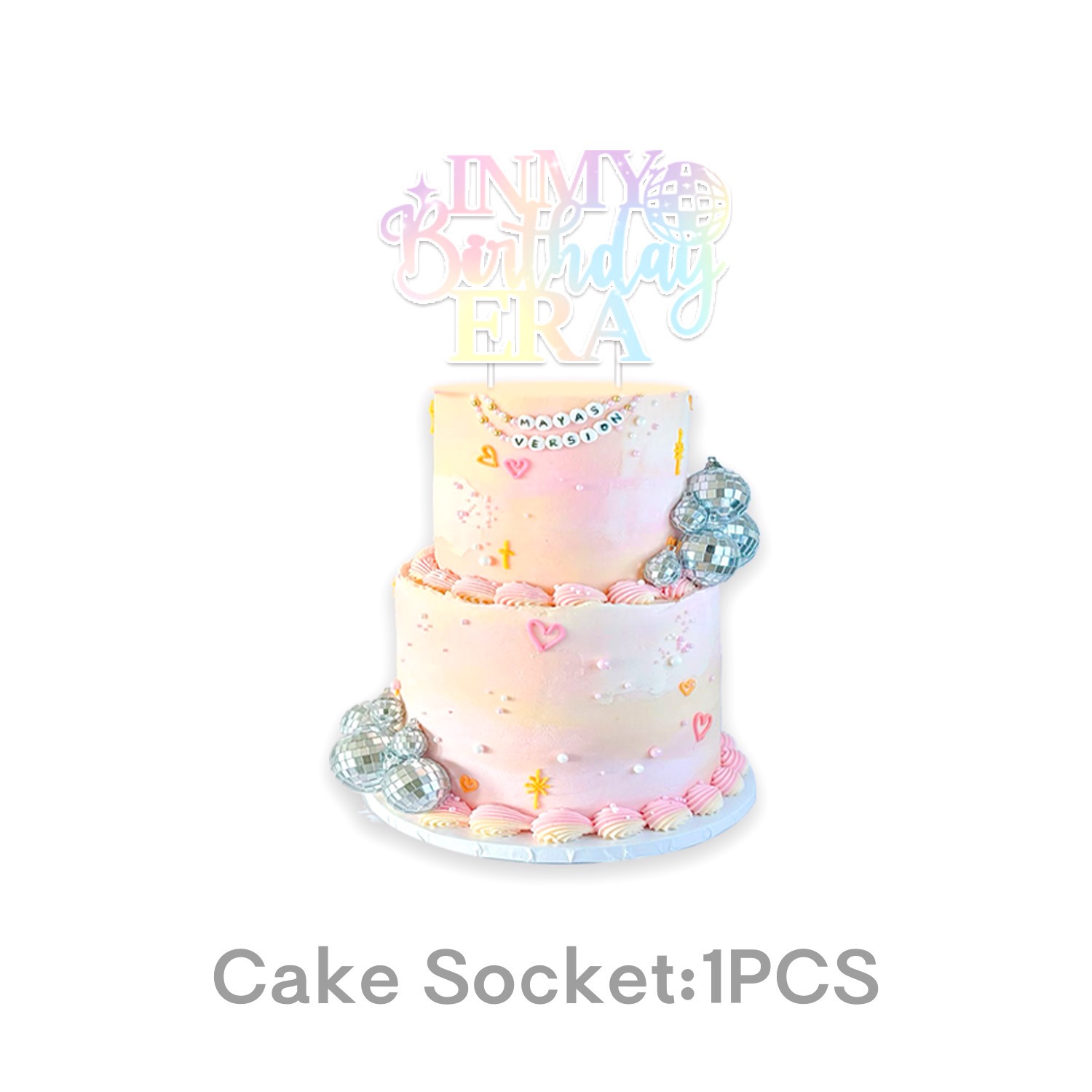 Décoration de gâteau 1 pièce