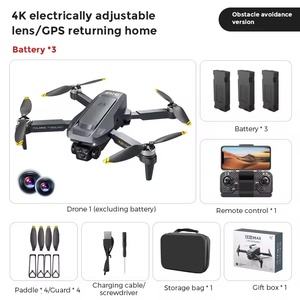 K811 max 4K HD GPS trên không <span class=keywords><strong>Quadcopter</strong></span> Drone 10km Truyền hình ảnh tránh chướng ngại vật điều khiển từ xa - Product Image 4