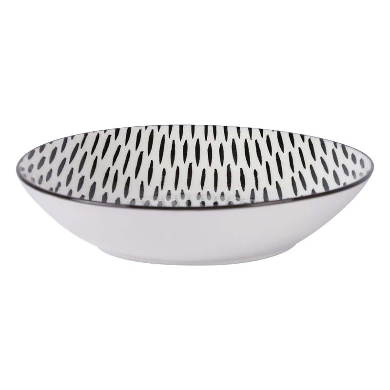 White long stripes