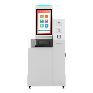 Lector de tarjetas UHF, quiosco de biblioteca, devolución de libros y préstamo, Biblioteca de autoservicio, máquina de quiosco de verificación con código QR, escáner NFC - Product Image 1