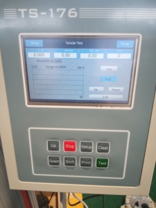 5Ton 50KNタッチスクリーン自動静的ローディングCRE引張圧縮試験機 - Product Image 4