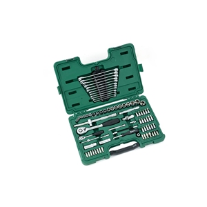 APEX USA profesyonel 80pc. Araç seti 1/4 1/2 ''Dr. Master el-güç kaynağı otomotiv bakımı için tasarlanmış sert çanta - Product Image 2