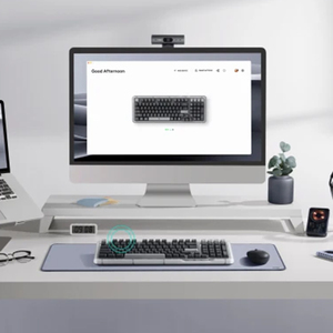 Logitech K98M Amber Series AI Customized <strong>Wireless</strong> Mechanical <strong>Keyboard</strong> USB Interface New Release Desktop Application English - Product Image 4