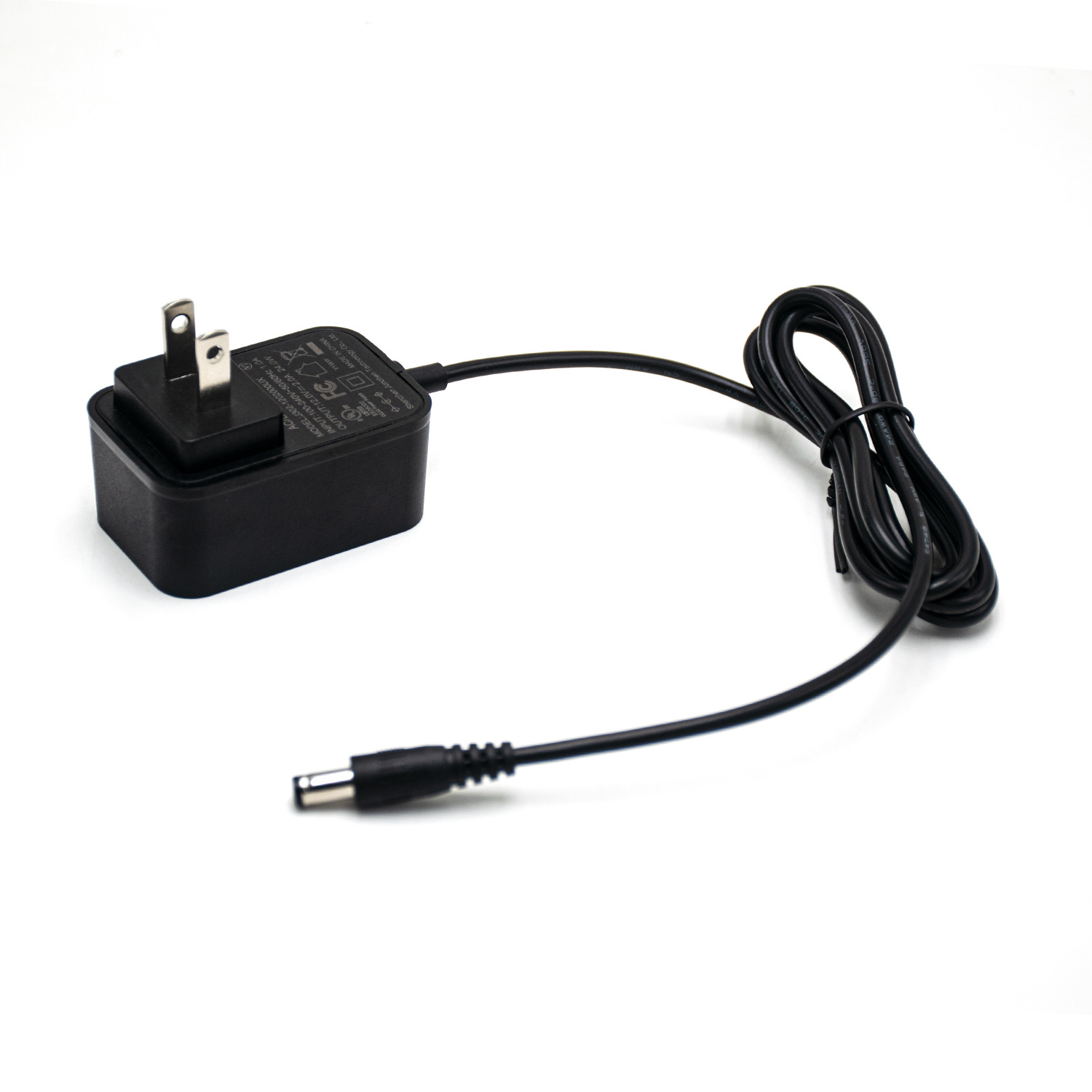 New 12V 2A power supply, US standard, ETLFCC certified.