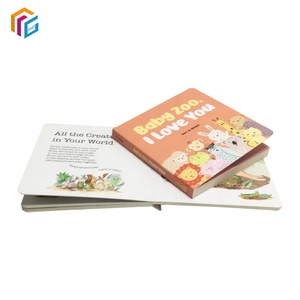 定制动物图片儿童学习书籍定制印刷着色精装纸板儿童绘画书 - Product Image 5