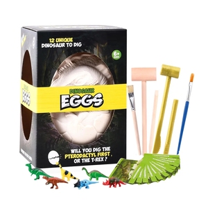 Çocuklar kök doğal bilim keşif kazısı öğrenme oynarken arkeolojik kazmak oyuncak dinozor yumurtası kazma kiti oyuncak seti - Product Image 1