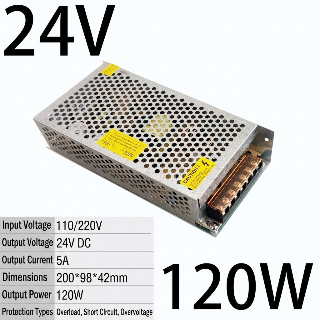 24V120W