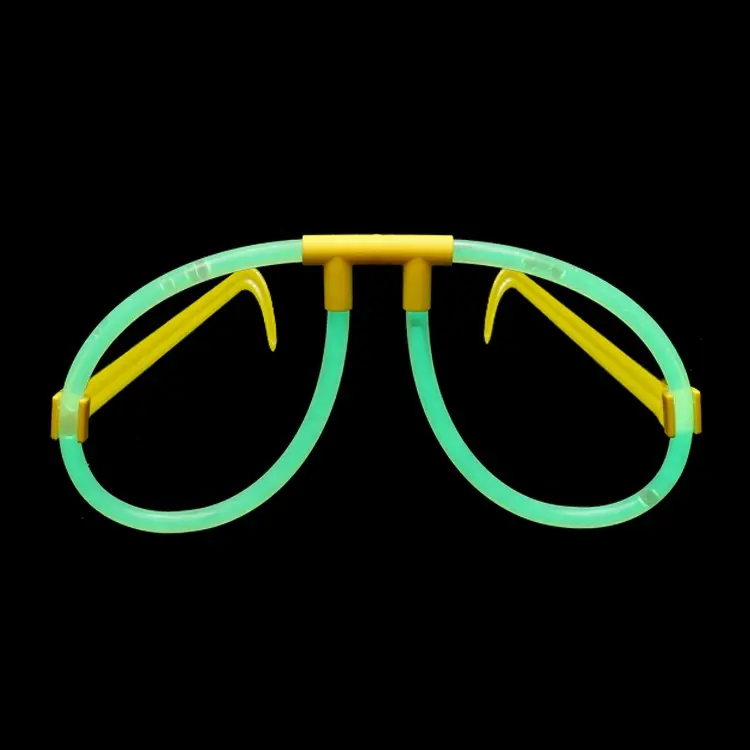 Party Favor Fancy Plastic Glow Stick Eyeglasses For Entertainment