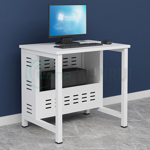 Diseño moderno de madera para estudiantes, mesa de laboratorio de computadoras, muebles de sala de computadoras escolares - Product Image 6