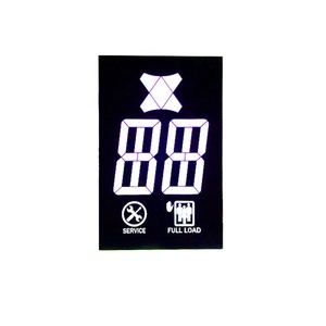 Zahnrad aufzug LCD-Modul mit 1Bias 1Duty Bildschirm Negativer PIN-Anschluss VA Lcd Display Panel - Product Image 1