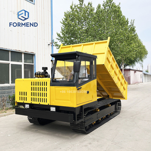 Click Hydraulic <strong>Unloading</strong> <strong>Load</strong> 1500kg Crawler Mini Dumper Factory Direct Sales Price Offer for One Week Only - Product Image 6
