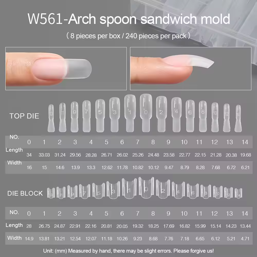 Moule à sandwich cuillère arche W561