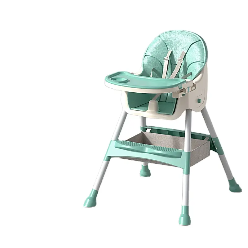 चीन मैन्युफैक्चरचीन बिल आपूर्तिकर्ता OEM सस्ते बेबी फीडिंग हाई चेयर प्लास्टिक पोर्टेबल बेबी हाई चेयर खाने की सीट समायोजित करें