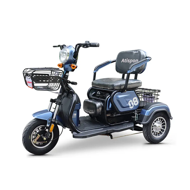 2024 Neues Innovationsdesign Elektro-3-Rad-Dreirad für Erwachsene batterie elektrisches Dreirad-Dreirad-Scooter für Erwachsene