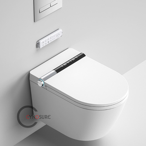 衛生陶器自動ビデワンピースWcインテリジェントウォールハングマウントスマートトイレリモコン付きinodorointeligente - Product Image 1