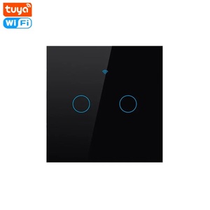 Tuya akıllı elektrik anahtarı için ev akıllı kablosuz uzaktan kumanda Alexa ses AC110V-240V IP66 seviye dokunmatik Panel Max 10A 250V - Product Image 5