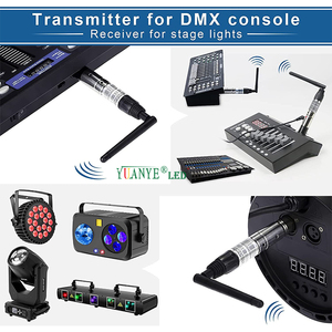 2.4G Wireless Receiver and Transmitter RGBW <strong>DMX</strong> Moving Head Stage DJ Light <strong>Controller</strong> <strong>PWM</strong> <strong>LED</strong> Lighting Solutions