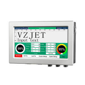 VZJET новая модель онлайн Qr-кода печати струйный кодовый принтер кодовая печать машина для маркировки кода на деревянной металлической пластиковой коробке - Product Image 4