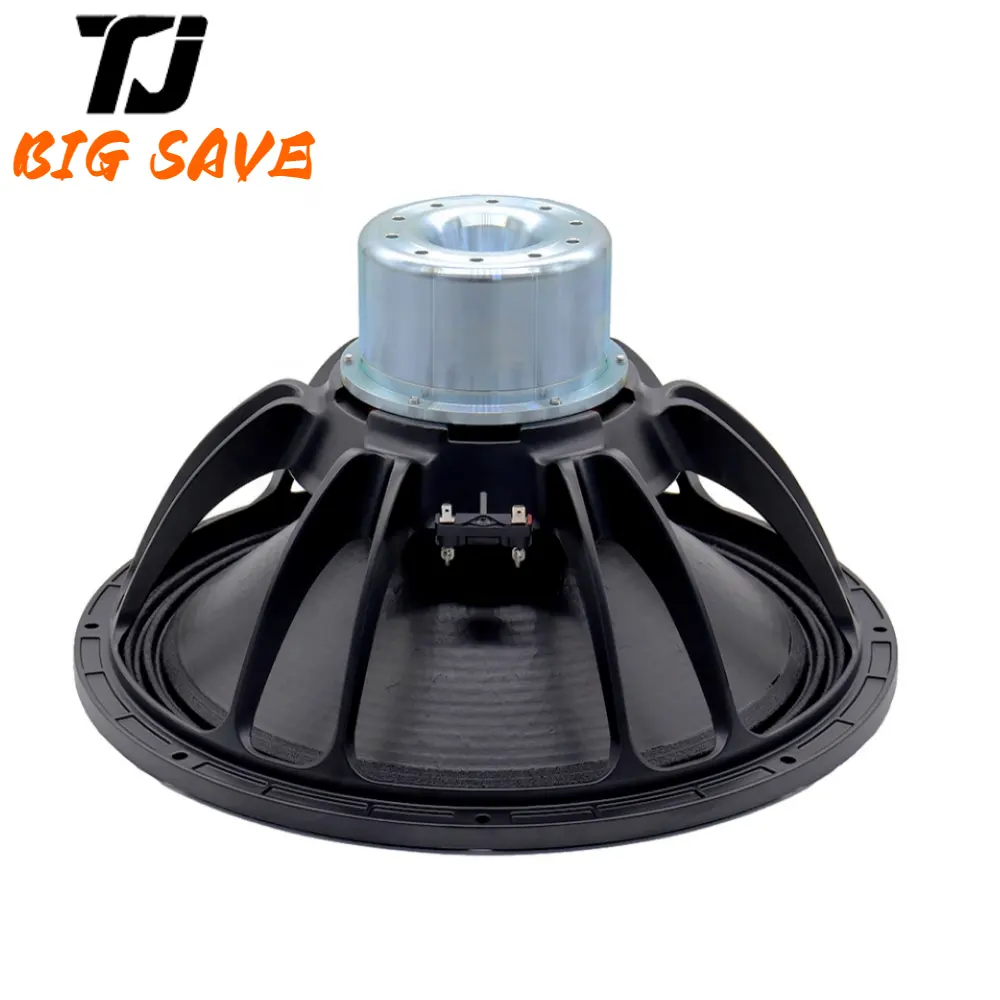 Compre 9 y Obtenga 1 altavoz de Supergraves de 3000W de gran potencia de 18 pulgadas para unidad de subwoofer de 18 ''de matriz de línea exterior de escenario