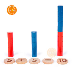 子供初期の教育番号感覚教育数学カウントおもちゃ番号マッチングゲーム - Product Image 5