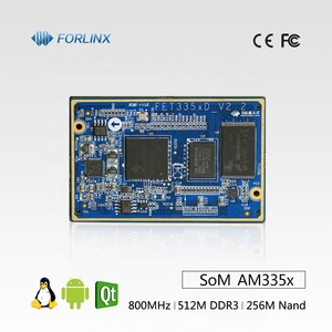 Grado industriale Cortex-A8 TI AM335x microcontrollore CPU sistema di modulo con supporto LVDS 1G NAND Flash opzionale - Product Image 5
