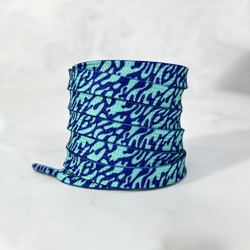 Lake Blue Leopard Print