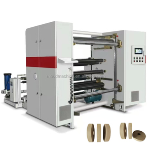 Máquina de rebobinado de corte longitudinal Jumbo de papel Kraft de alta velocidad con sistema de descarga automática y control de tensión - Product Image 1