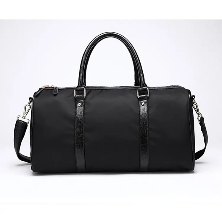OEM Заводская унисекс индивидуальная дорожная черная нейлоновая сумка большого размера, спортивная сумка, дорожные сумки для багажа
