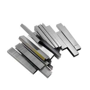 1022J <strong>Series</strong> <strong>10J</strong> 22mm U-Type Iron Staples Smooth Shank Stainless Steel Staple Pins for Furniture Brad Nails