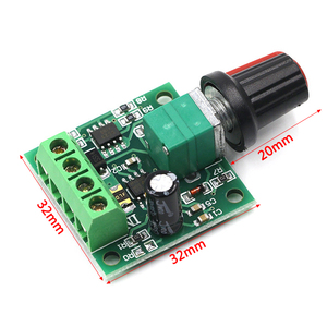 DC 1,8 V 3 V 5 V 6 V 12 V 2 A PWM Motor-Geschwindigkeitsregler Nichtspannungsmotor-Geschwindigkeitsregler 0~100% PWM einstellbares Antriebsmodul