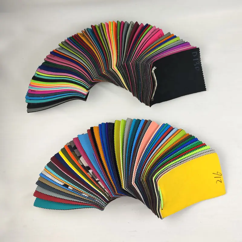 Wholesale 1.5-20mm Neoprene Fabric Rubber Sheet In Rolls, Customized Colors Thickness Neoprene Polyester Material SBR SCR Rolls