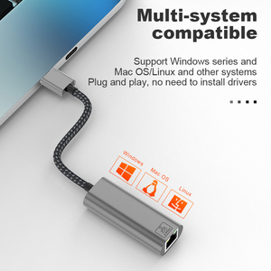 Ethernet adattatore USB 3.0 a RJ45 rete di Computer Internet LAN Dongle USB a Ethernet adattatore 2.5Gb 2500Mbps per Computer portatile - Product Image 4