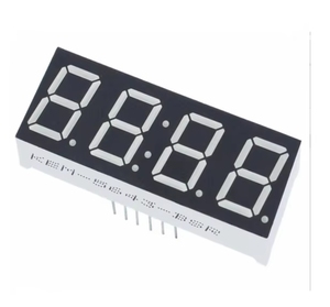 0,80 Zoll 4-stelliges <span class=keywords><strong>7</strong></span>-<span class=keywords><strong>Segment</strong></span>-<span class=keywords><strong>LED</strong></span>-<span class=keywords><strong>Display</strong></span> Weiß 12-polig 71,6*25,<span class=keywords><strong>7</strong></span>*8,5mm Uhr anzeige