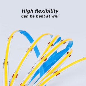 RGB Color COB <strong>Led</strong> Light Strip 24V <strong>LED</strong> Waterproof IP20 IP67 IP68 <strong>12V</strong> Width 8MM <strong>12W</strong>/M Flexible <strong>Led</strong> Strips - Product Image 6