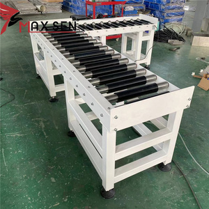 Maxsen Factory Warehouse Sistema de transportador de rodillos sin alimentación Transportador de rodillos de gravedad manual para descarga de carga de camiones