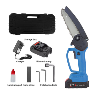 Hızlı teslimat 6-Inch DIY güç testere sönmüş yüksek sertlik ahşap dairesel testere zinciri ile lityum-iyon pil güç kaynağı - Product Image 4