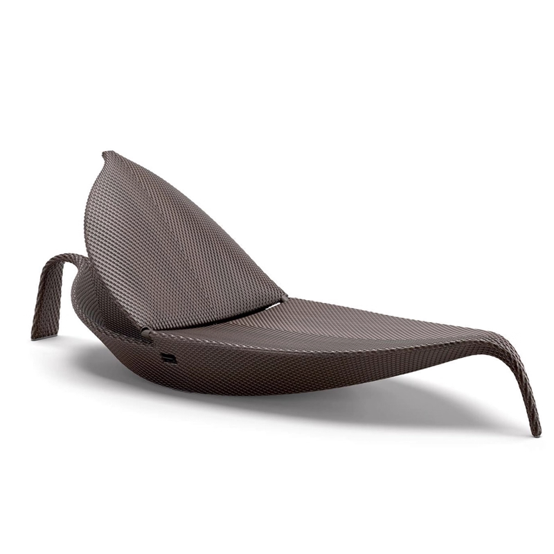 Soulever de grandes feuilles brunes (cadre en aluminium)