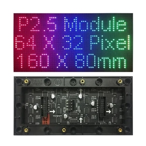 Factory Price P2.5 Indoor RGB Full Color <strong>LED</strong> <strong>Display</strong> <strong>Module</strong> 160mmx80mm 64x32 Pixels SMD RGB P2.5 <strong>LED</strong> Panel <strong>Matrix</strong> 1/16 Scan - Product Image 1