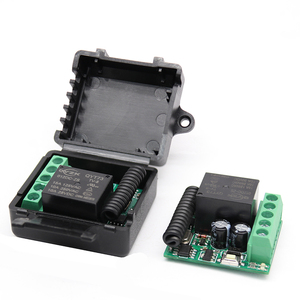 Mini Wireless RF Fernbedienung schalter 10A Relais ausgang Radio DC 12V 1 Kanal Empfänger - Product Image 2