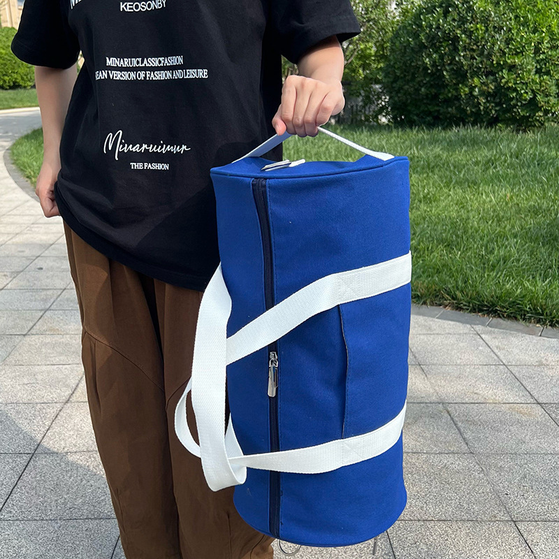 Deep blue Canvas Duffel bag