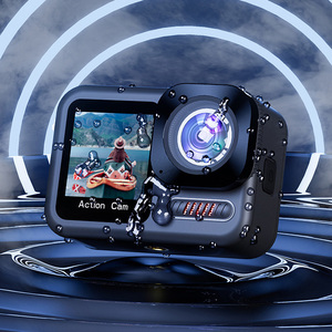 Su altında GWD-860X popüler 20 metre su geçirmez dokunmatik ekran 5K HD fotoğraf Video kaydedici çift Lens Mini spor eylem kamera - Product Image 2