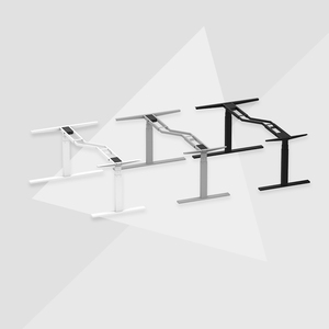 Mesa de altura ajustable eléctrica de carga de 100KG, escritorio de pie para sentarse, marco de mesa eléctrico de pie con motor dual - Product Image 2