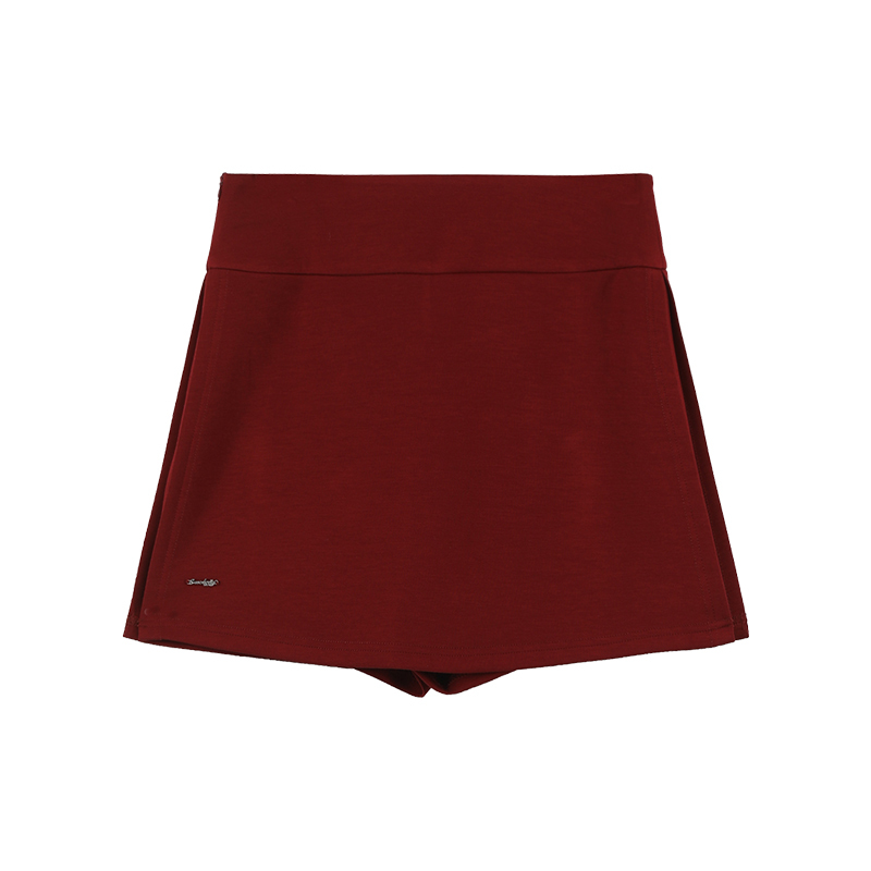 Robe courte rouge